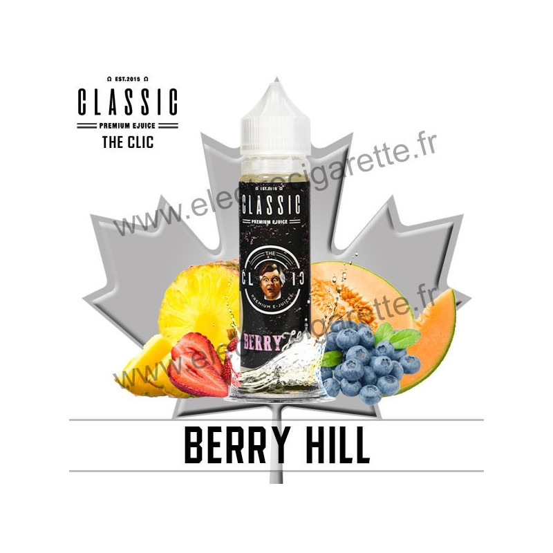 Berry Hill - The Clic - Classic E-Juice - ZHC 50 ml