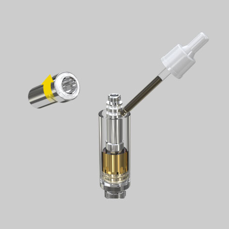 Réservoir ICare Flask 1.35 Ohm - 1ml - Silver - Eleaf - Remplissage
