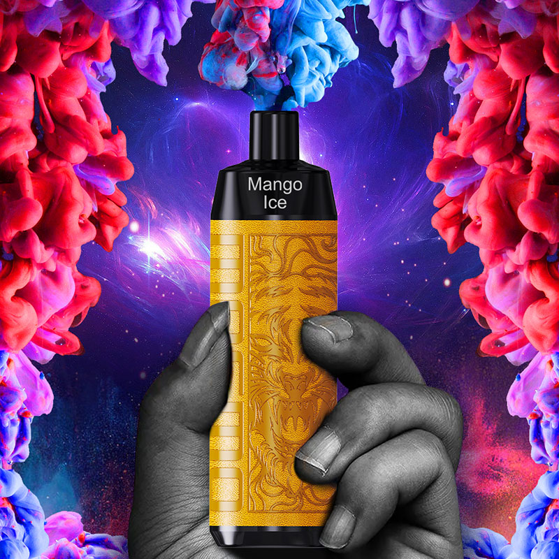 Mango Ice - Storm X fournie un flux d'air suffisant adapté à l'inhalation directe des poumons et produire de gros nuages.