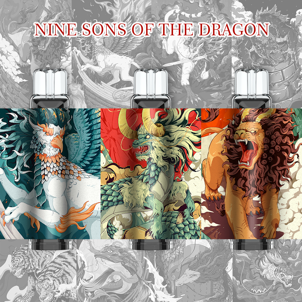 Puff Mosmo 600 Passion Fruit - Les neuf fils du dragon