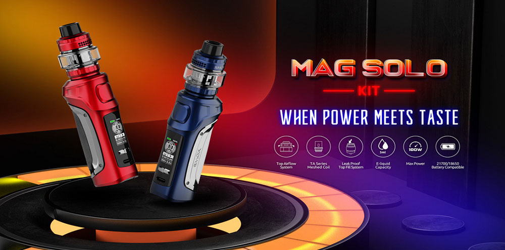 Kit Mag Solo 100W avec atomiseur T-Air 5ml