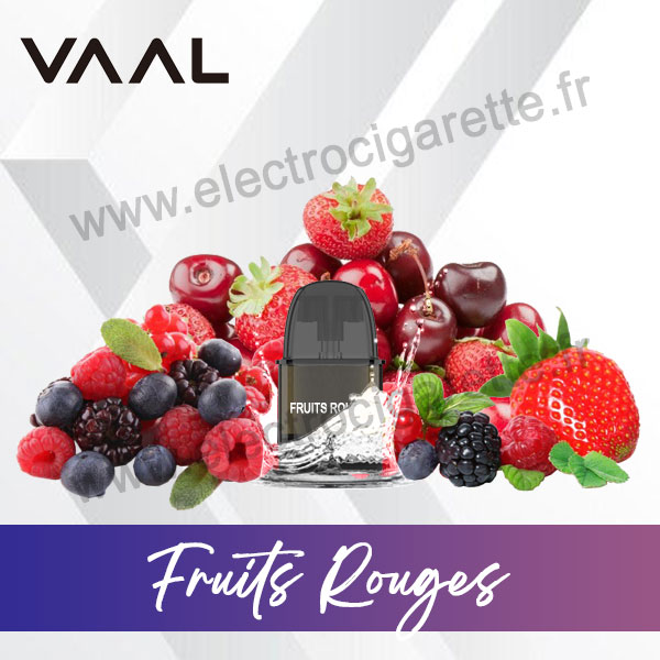 Cartouche Pod VAAL CC Fruits Rouges - Mixed Berries