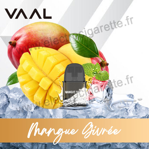 Cartouche Pod VAAL CC Mangue Givrée - Ice Mango