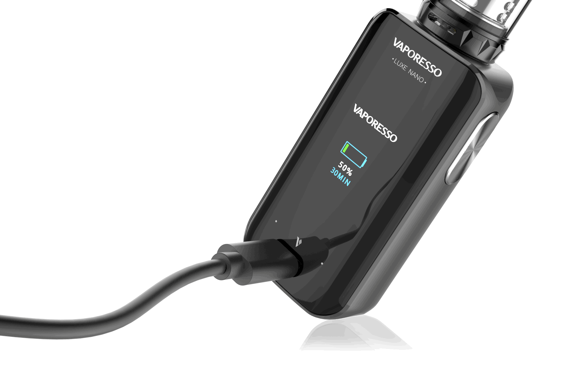 Kit Luxe Nano 2500mah TS 80W avec SKRR-S Mini 3.5ml - Rechargement USB très rapide en 1h30