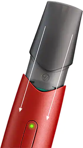 New ePen par Vuse - Clipser la capsule très simple