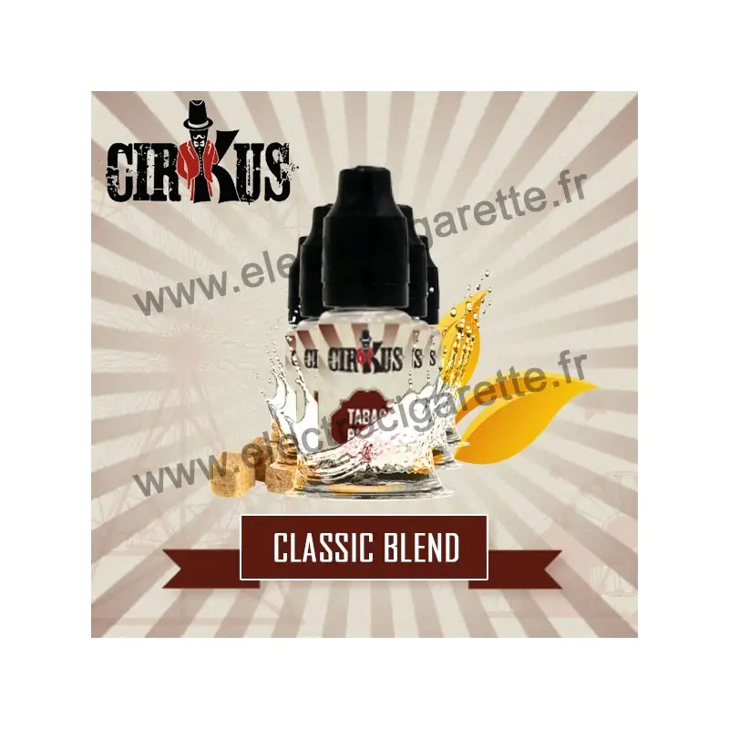 Pack de 5 flacons Classic Blend - Cirkus by VDLV