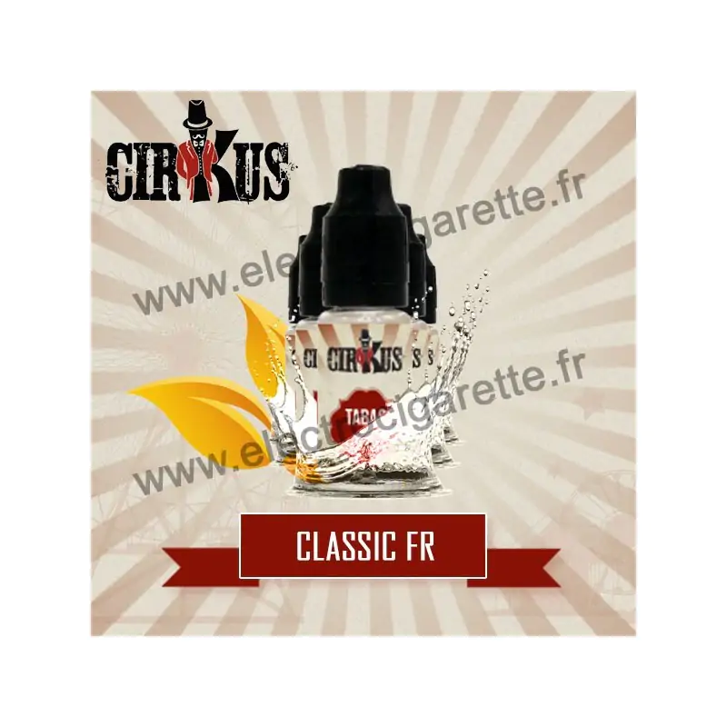 Pack de 5 flacons Classic FR - Cirkus by VDLV
