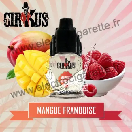 Pack de 5 flacons Mangue Framboise - Cirkus by VDLV