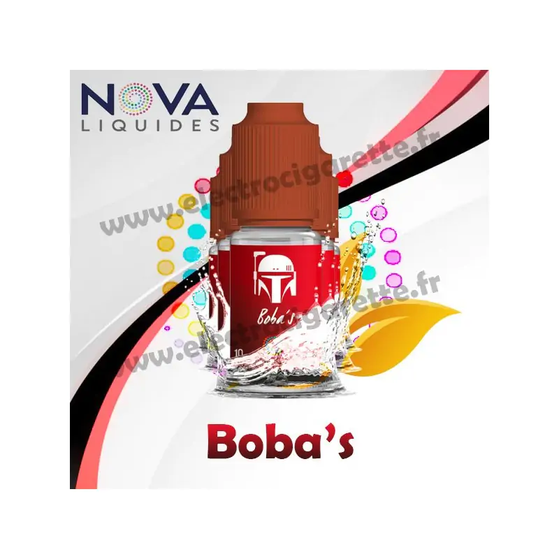 Pack 5 flacons Boba's - Nova Liquides Premium