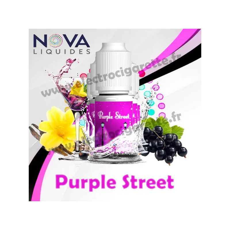 Pack 5 flacons Purple Street - Nova Liquides Premium