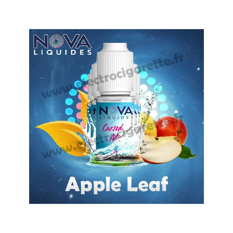 Pack 5 flacons Apple Leaf - Nova Liquides Galaxy
