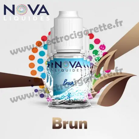 Pack 5 flacons Brun - Nova Liquides Original