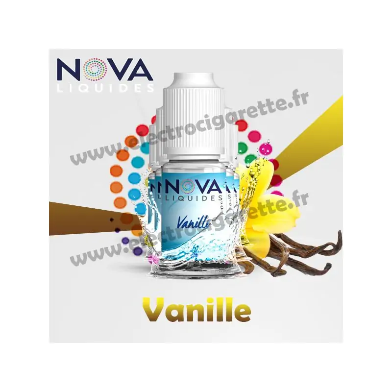 Pack 5 flacons Vanille - Nova Liquides Original