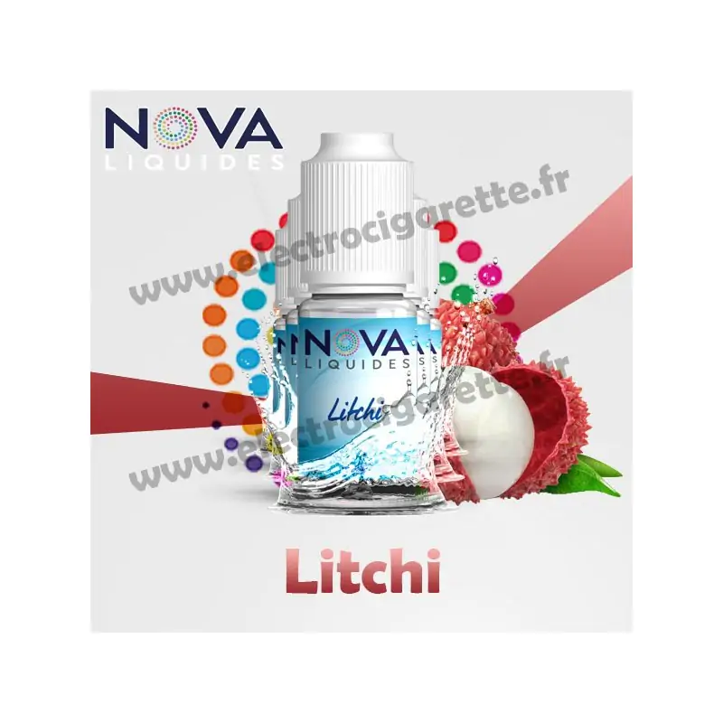 Pack 5 flacons Litchi - Nova Liquides Original