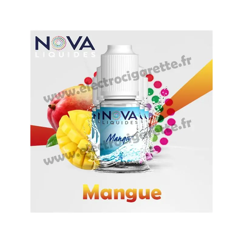Pack 5 flacons Mangue - Nova Liquides Original