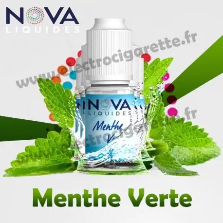 Pack 5 flacons Menthe Verte - Nova Liquides Original
