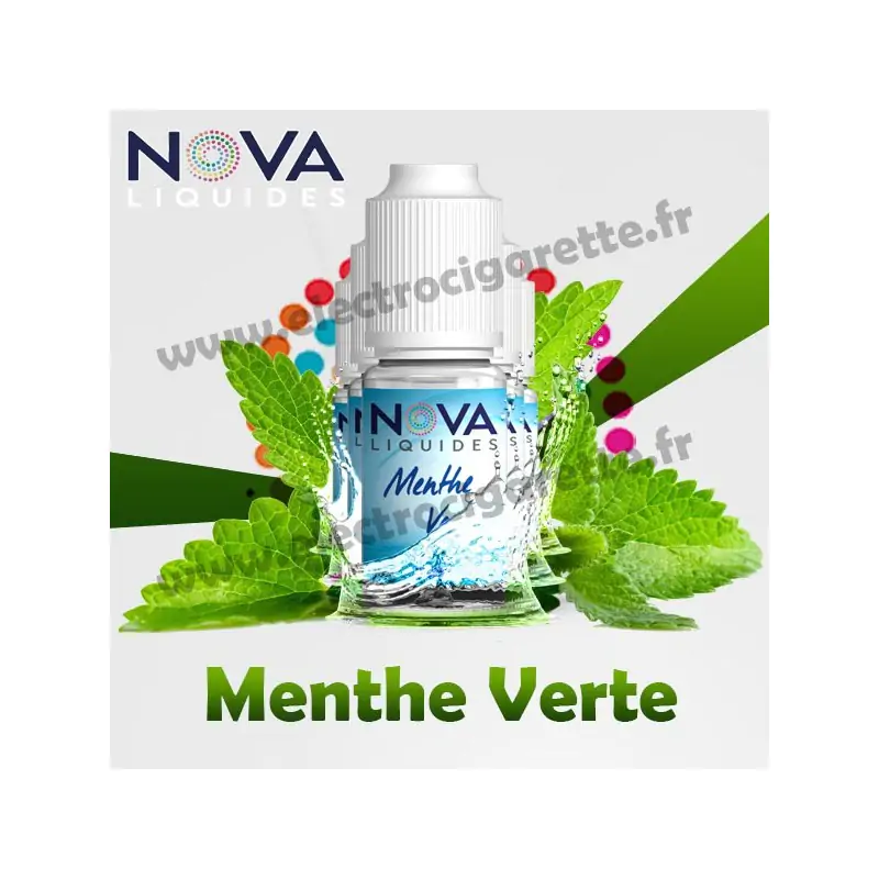 Pack 5 flacons Menthe Verte - Nova Liquides Original