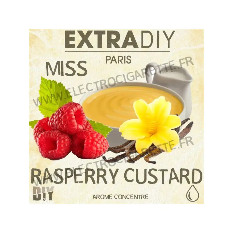 Miss Raspberry Custard - ExtraDiY - 10 ml - Arôme concentré