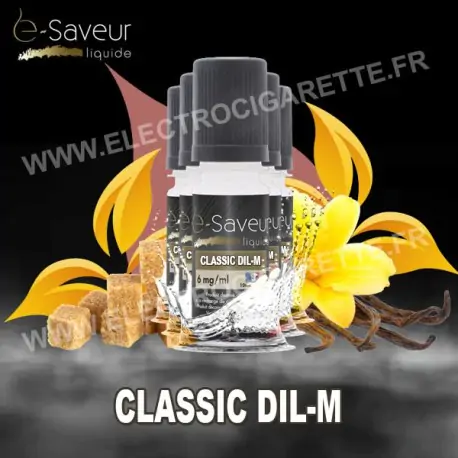 Pack 5x10 ml - Classic Dil-M - e-Saveur