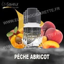 Pack 5x10 ml - Pêche Abricot - e-Saveur