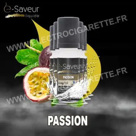 Pack 5x10 ml - Passion - e-Saveur