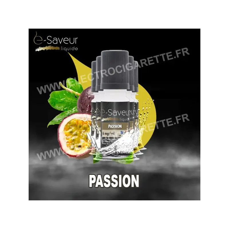 Pack 5x10 ml - Passion - e-Saveur