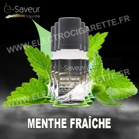Pack 5x10 ml - Menthe Fraîche - e-Saveur