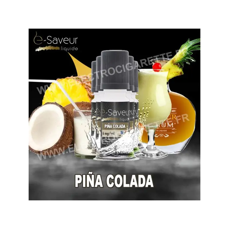 Pack 5x10 ml - Pina Colada - e-Saveur