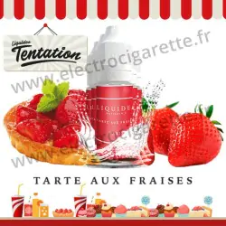 5 x 10 ml Tarte aux Fraises - Patisserie Tentation - Liquideo