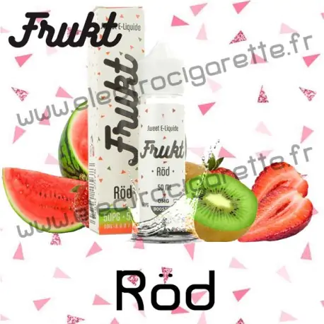 Rod - Frukt - Savourea - ZHC 50 ml