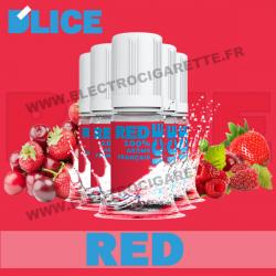 Pack 5 flacons 10 ml Red - D'Lice