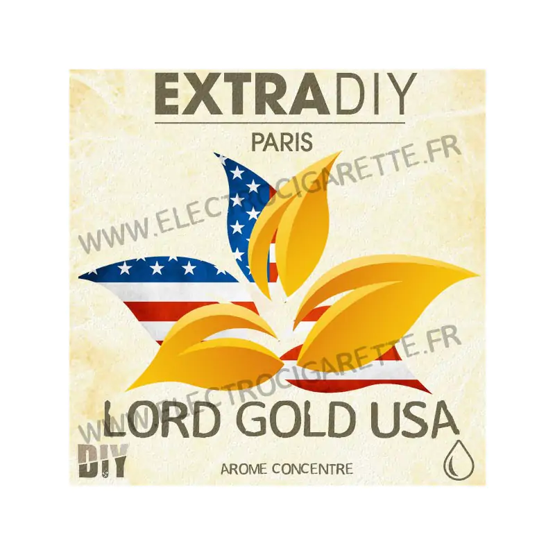 Lord Gold USA - ExtraDiY - 10 ml - Arôme concentré
