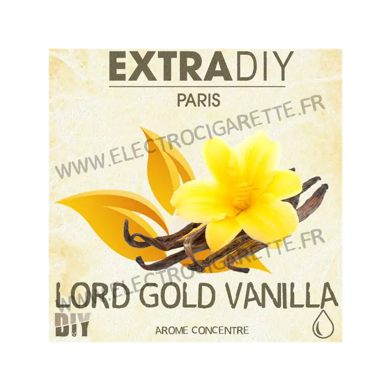 Lord Gold Vanilla - ExtraDiY - 10 ml - Arôme concentré