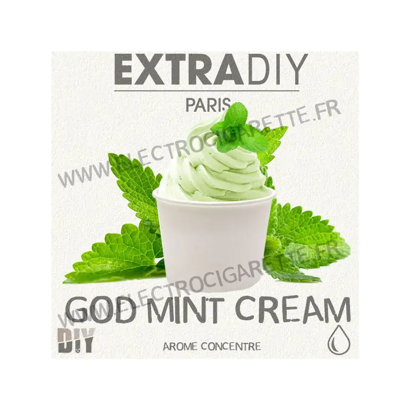 God Mint Cream - ExtraDiY - 10 ml - Arôme concentré