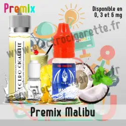 Premix e-liquide Malibu Halo 60 ml
