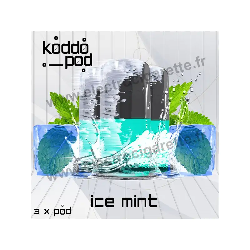 Ice Mint - 3 x Pods Nano - KoddoPod Nano - Nouvelle version
