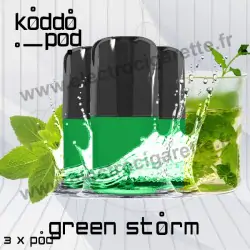 Green Storm - 3 x Pods Nano - KoddoPod Nano - Nouveaux Pods