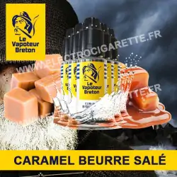 Pack de 5 x Caramel au beurre salé - L'Authentic - Le Vapoteur Breton - 10 ml