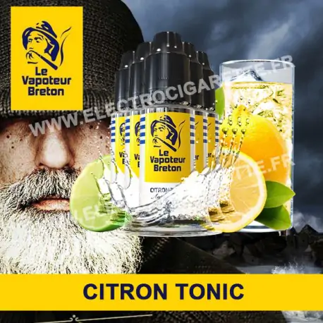 Pack de 5 x Citron Tonic - L'Authentic - Le Vapoteur Breton - 10 ml