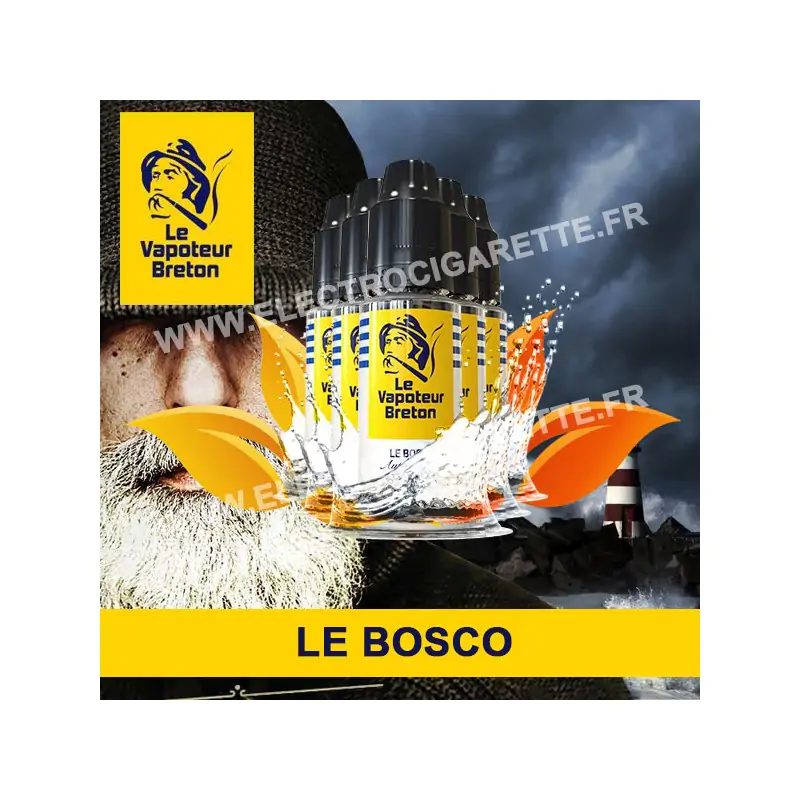 Pack 5 x Le Bosco - L'Authentic - Le Vapoteur Breton - 10 ml