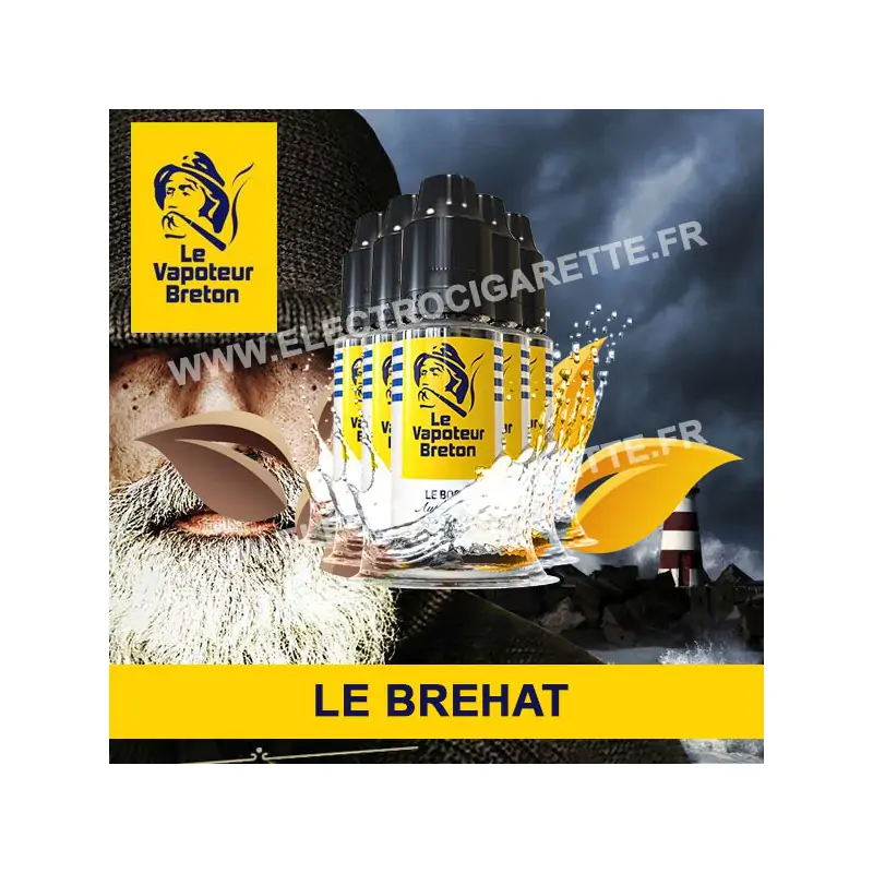 Pack de 5 x Le Brehat - L'Authentic - Le Vapoteur Breton - 10 ml