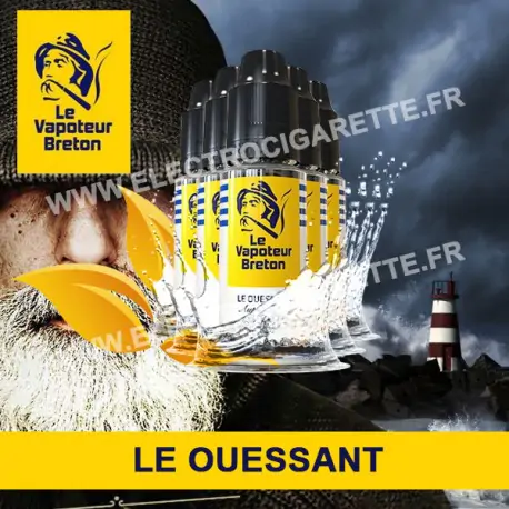 Pack de 5 x Le Ouessant - L'Authentic - Le Vapoteur Breton - 10 ml