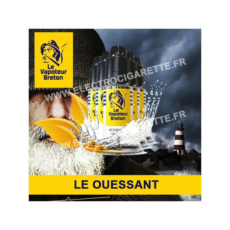 Pack de 5 x Le Ouessant - L'Authentic - Le Vapoteur Breton - 10 ml