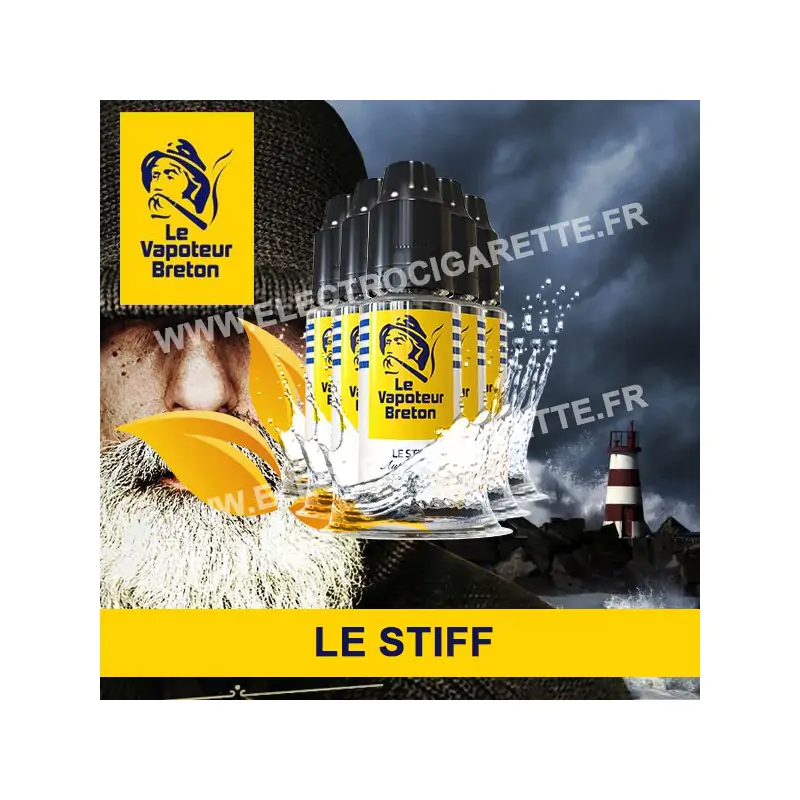 Pack de 5 x Le Stiff - L'Authentic - Le Vapoteur Breton - 10 ml
