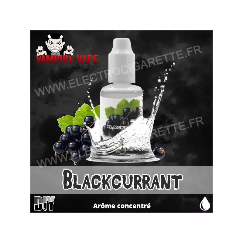Blackcurrant - Vampire Vape - Arôme concentré - 30ml