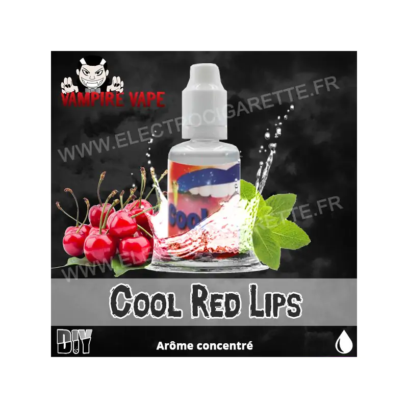 Cool Red Lips - Vampire Vape - Arôme concentré - 30ml