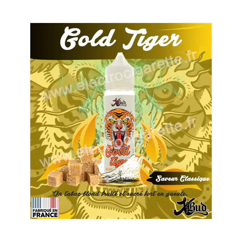 Gold Tiger - XBud - Liquideo - ZHC 50 ml