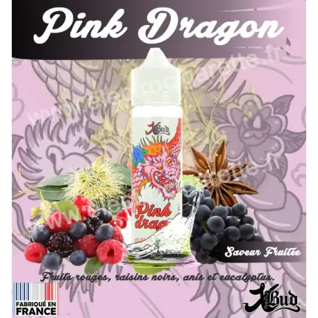 Pink Dragon - XBud - Liquideo - ZHC 50 ml
