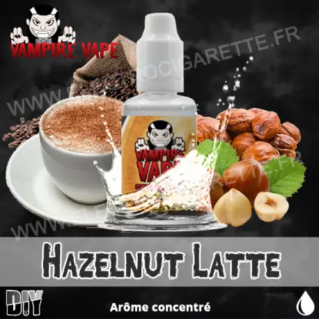 Hazelnut Latte - Vampire Vape - Arôme concentré - 30ml
