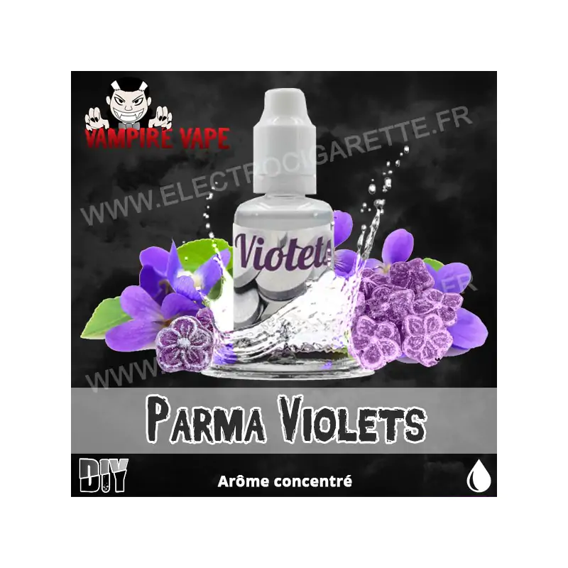 Parma Violets - Vampire Vape - Arôme concentré - 30ml
